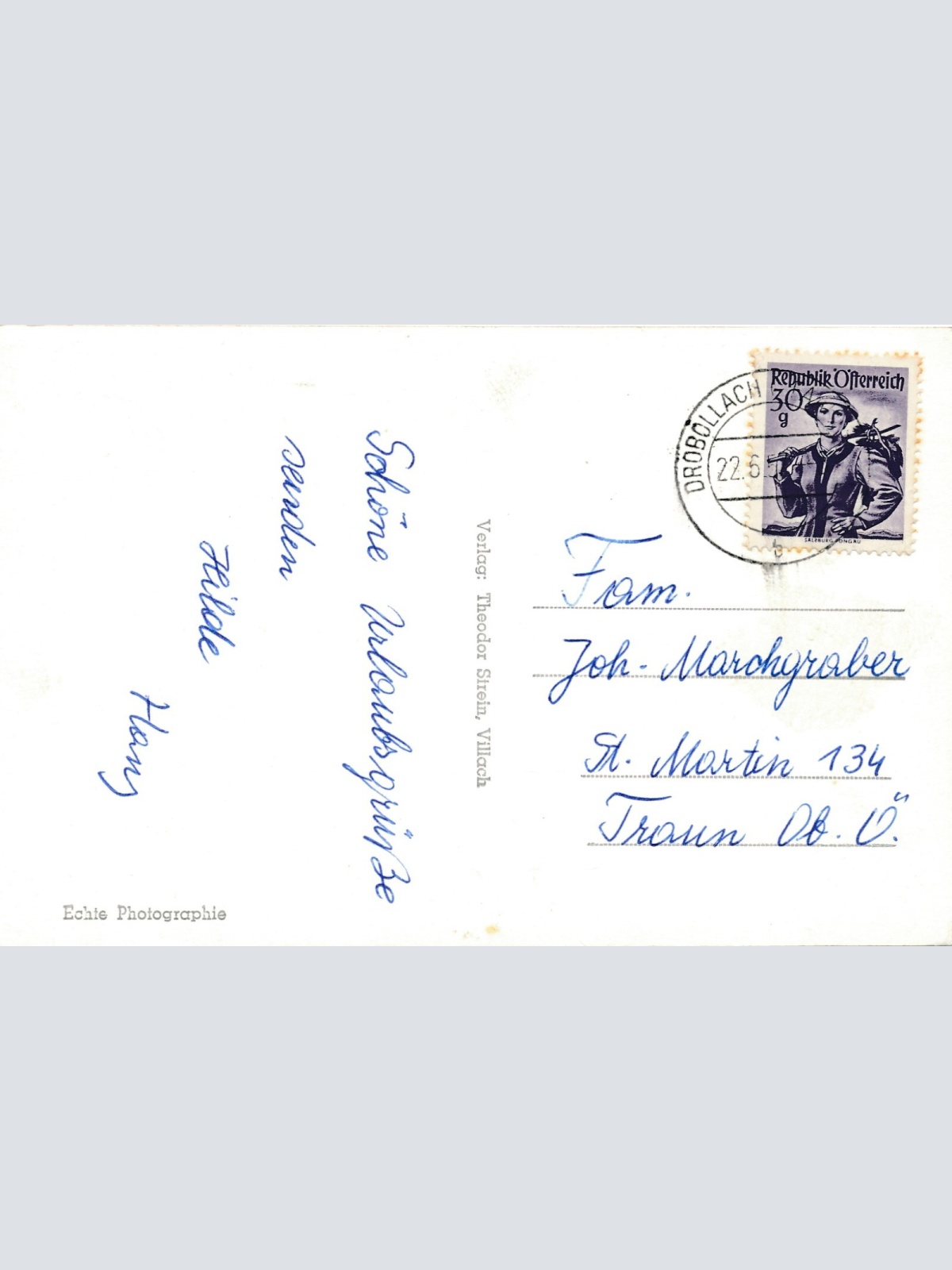 AK, Gruß vom Faakersee, Kärnten, Österreich (S652)