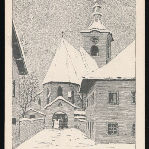 Künstler AK von Schmoller Seewalchen am Attersee Oberösterreich (4956)