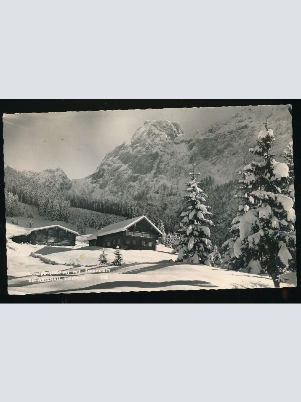 AK von der Karalpe bei Abtenau Salzburg (4902)