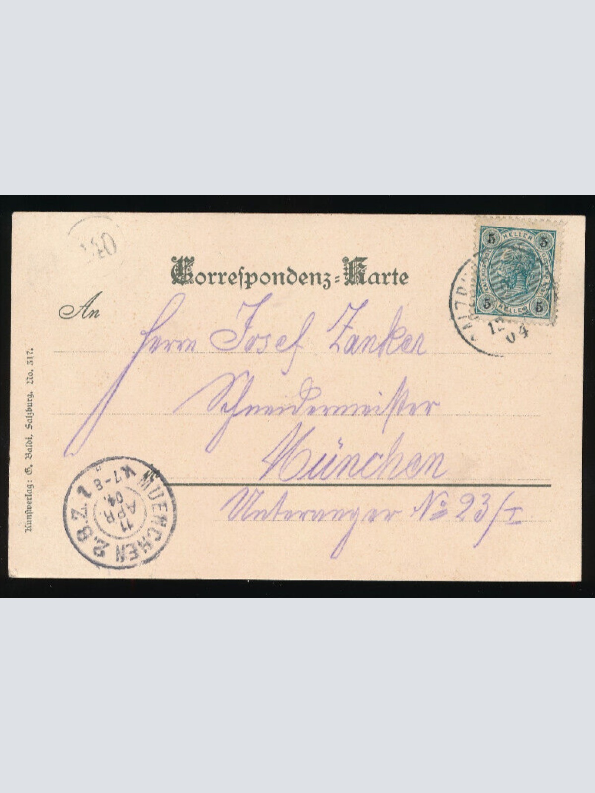 AK aus Salzburg (4907)