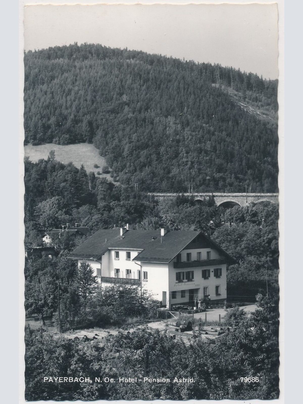 AK, Payerbach, Niederösterreich, Hotel - Pension Astrid, Österreich (S627)