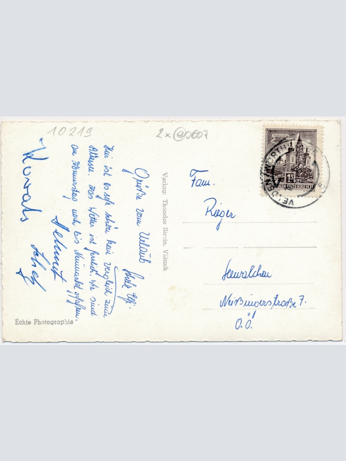 AK, Velden am Wörthersee, Bad Bulfon mit Schlosshotel (S791)