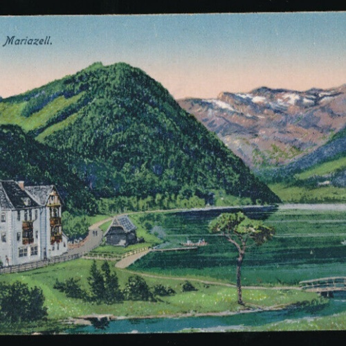 AK aus Mariazell mit Erlafsee Steiermark (5032)