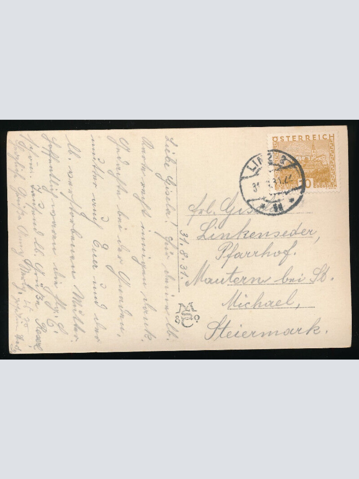 AK aus Linz an der Donau Pöstlingberg Oberösterreich (4794)