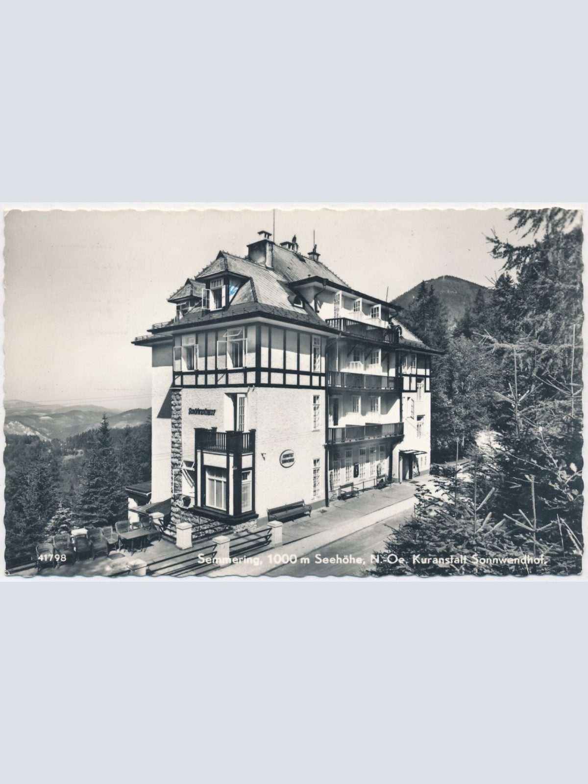 AK, Semmering, Kuranstalt Sonnwendhof, Niederösterreich (S815)