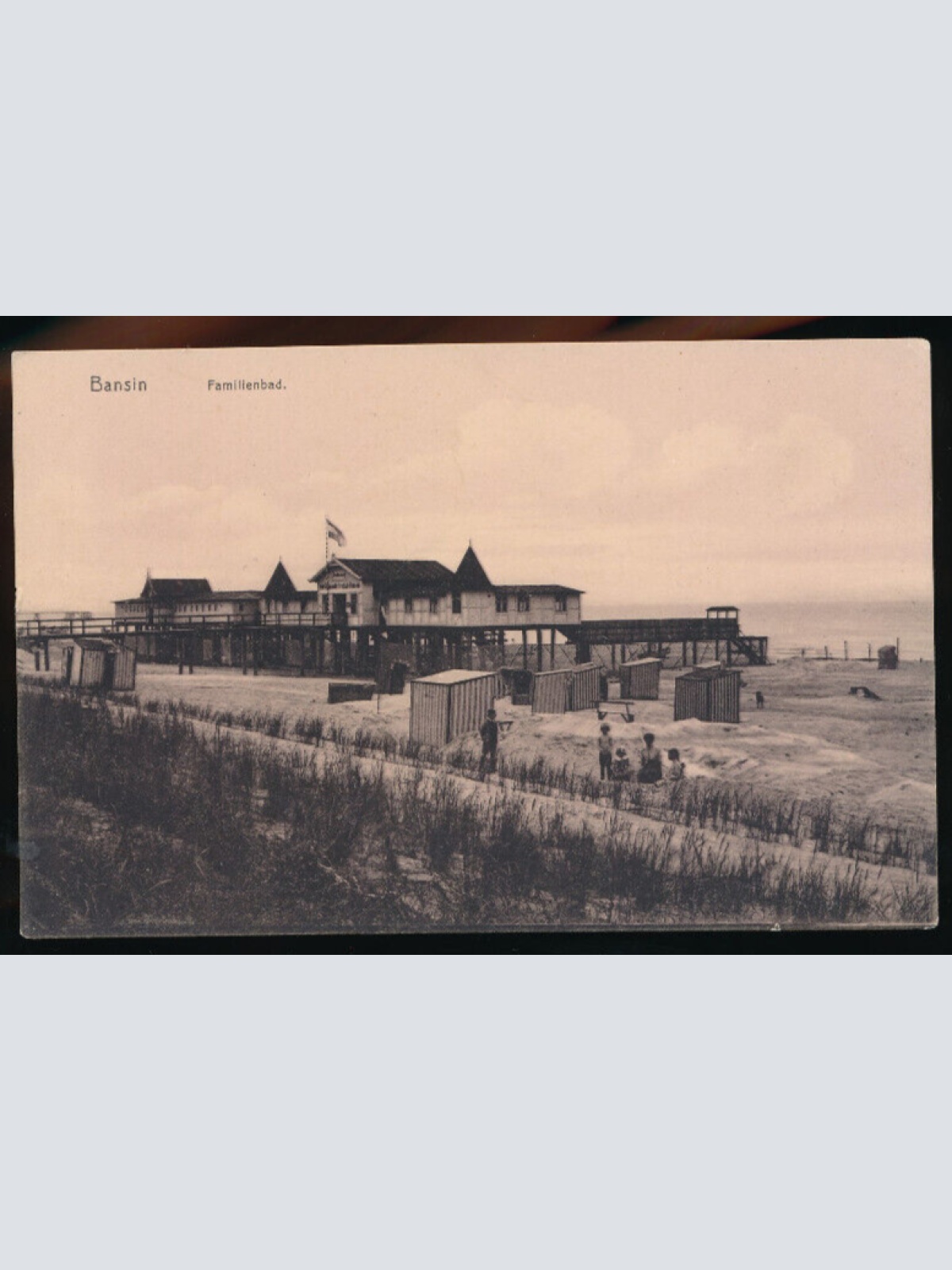 AK aus Bansin mit Familienbad Mecklenburg - Vorpommern (4517)