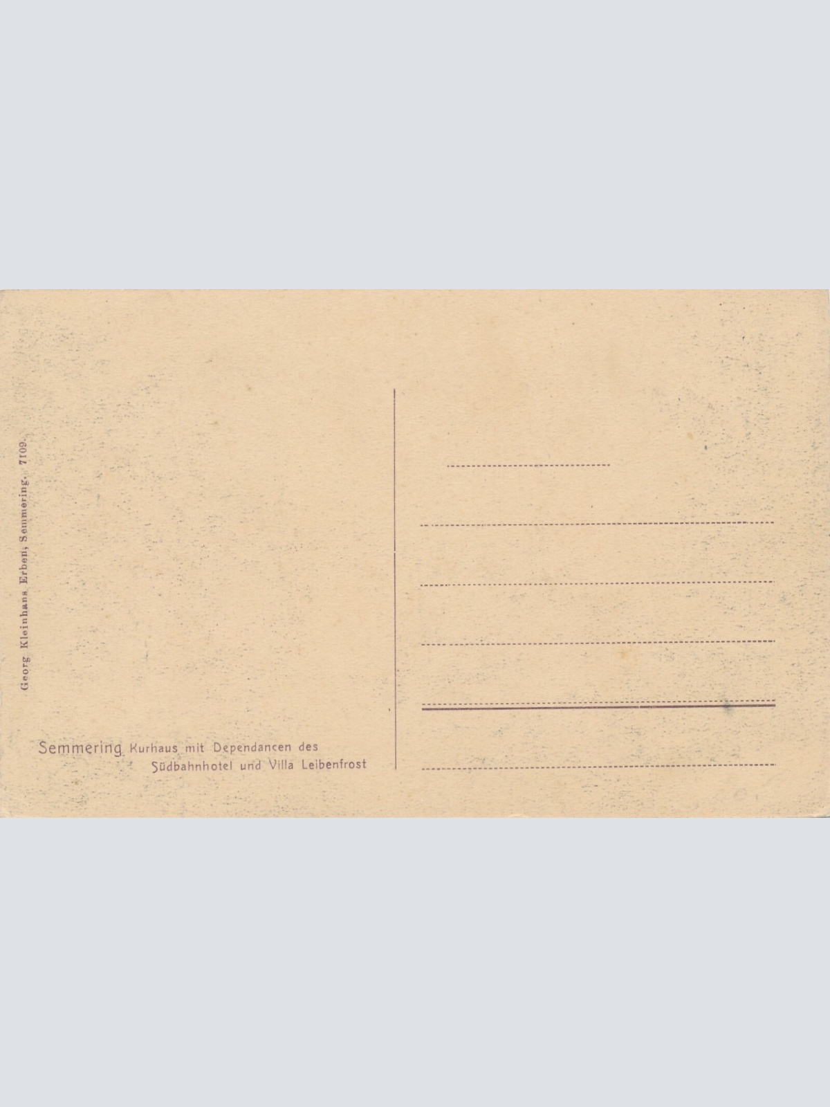 AK, Semmering, Kurhaus mit Dependancen des Südbahnhotel, Niederösterreich (S818)