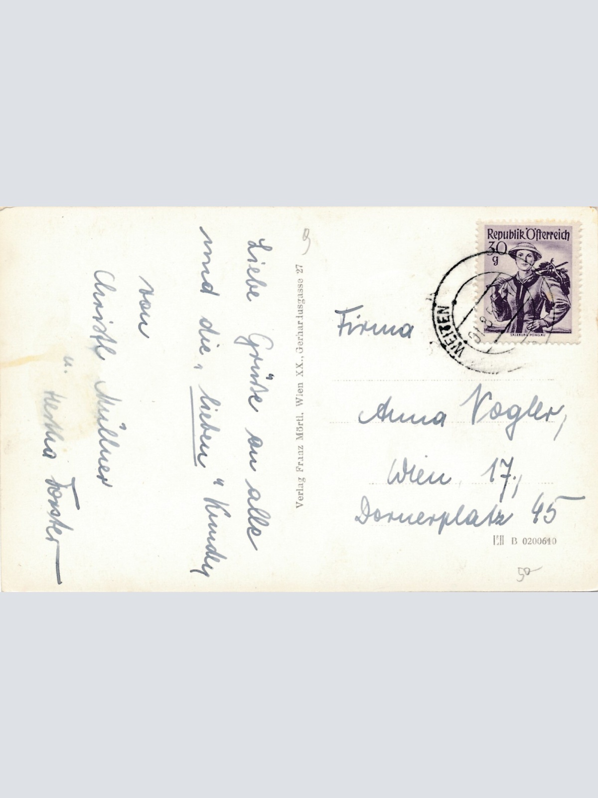 AK, Sommerfrische Weiten, Niederösterreich (S800)