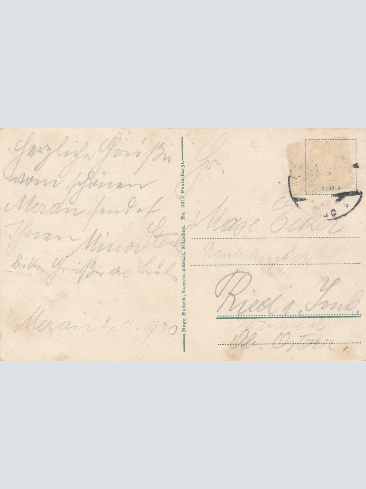 AK, Südtirol, Meran v. Obermais, Italien (S753)