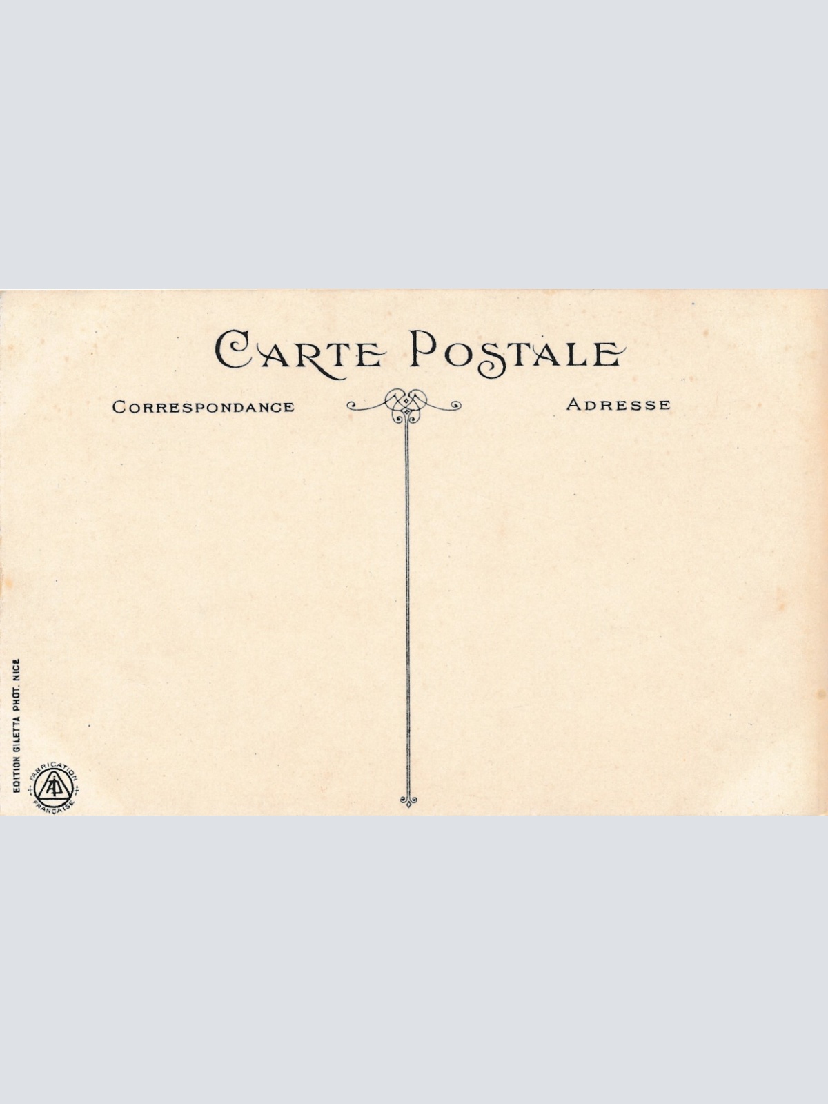 AK, Menton - Rochers du Cap Martin par un coup de mer., Frankreich (S760)