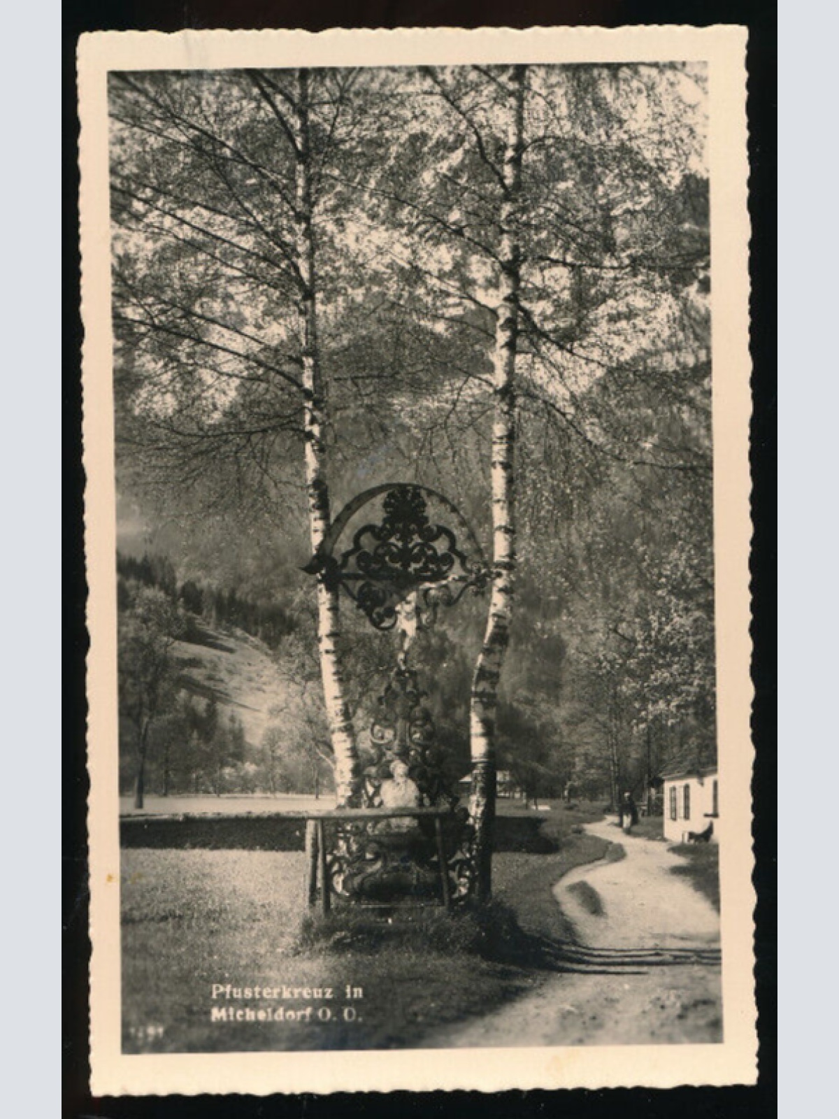 AK aus Micheldorf mit Pfusterkreuz Oberösterreich (4997)