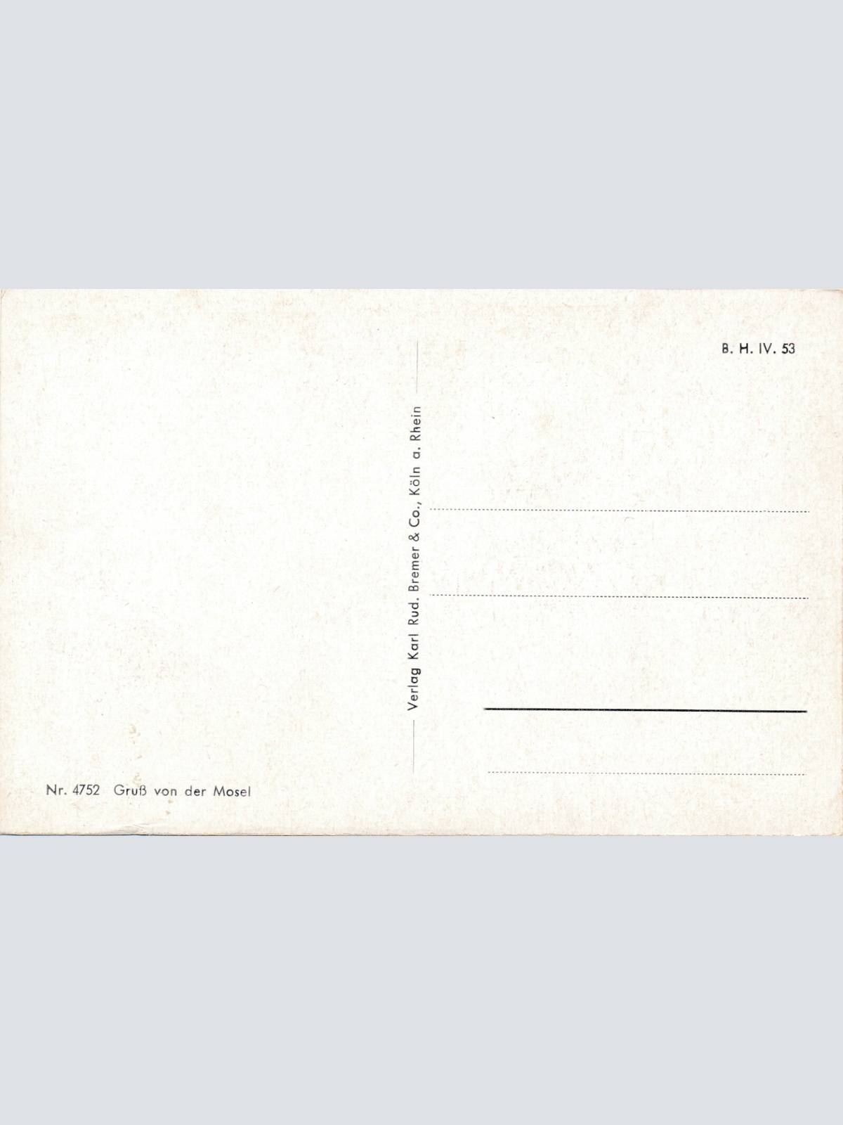 AK, Gruß von der Mosel, Rheinland-Pfalz, Koblenz, Burgen (S519)