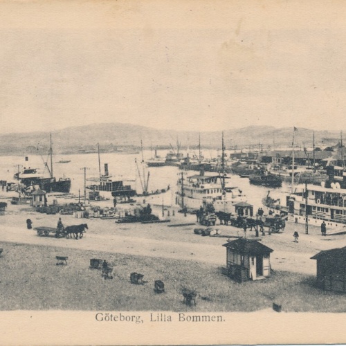 AK, Göteborg, Lilla Bommen, Schweden (S869)