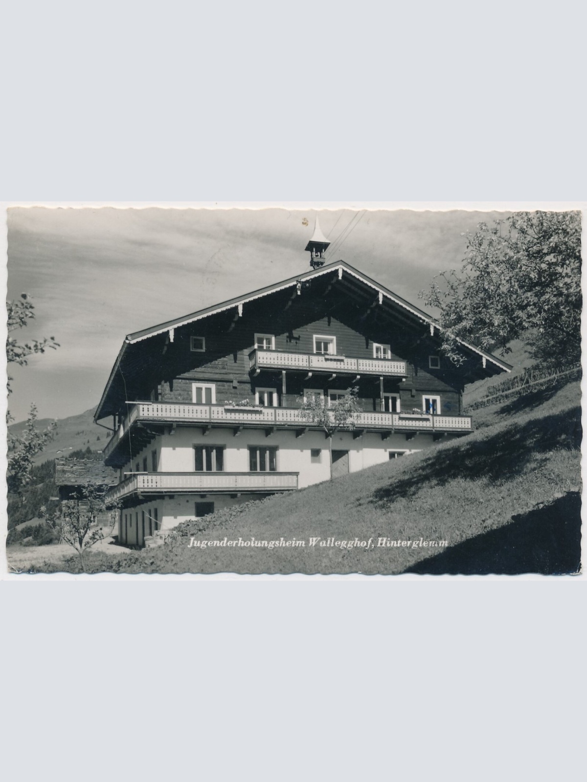 AK, Jugenderholungsheim Wallegghof, Hinterglemm, Salzburg (S871)