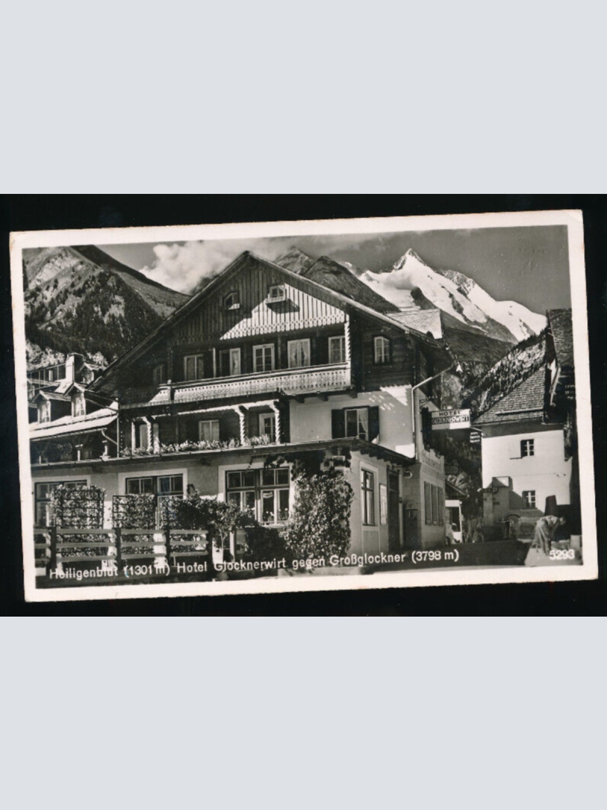 AK aus Heiligenblut mit Hotel Glocknerwirt Kärnten (5103)