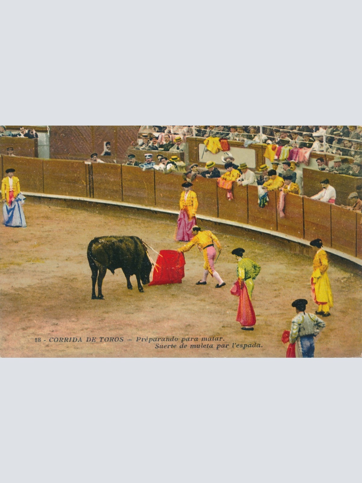 AK, Corrida de Toros, Preparando para matar, Stierkampf (S828)