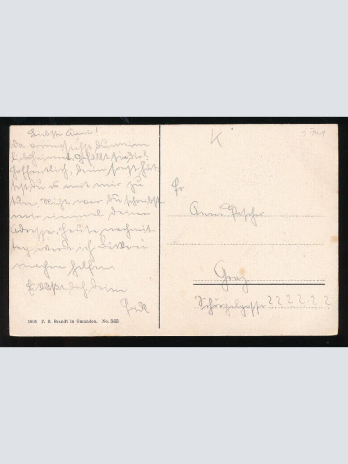 AK aus Hallstatt mit Gasthof Gosaumühle Oberösterreich (5089)