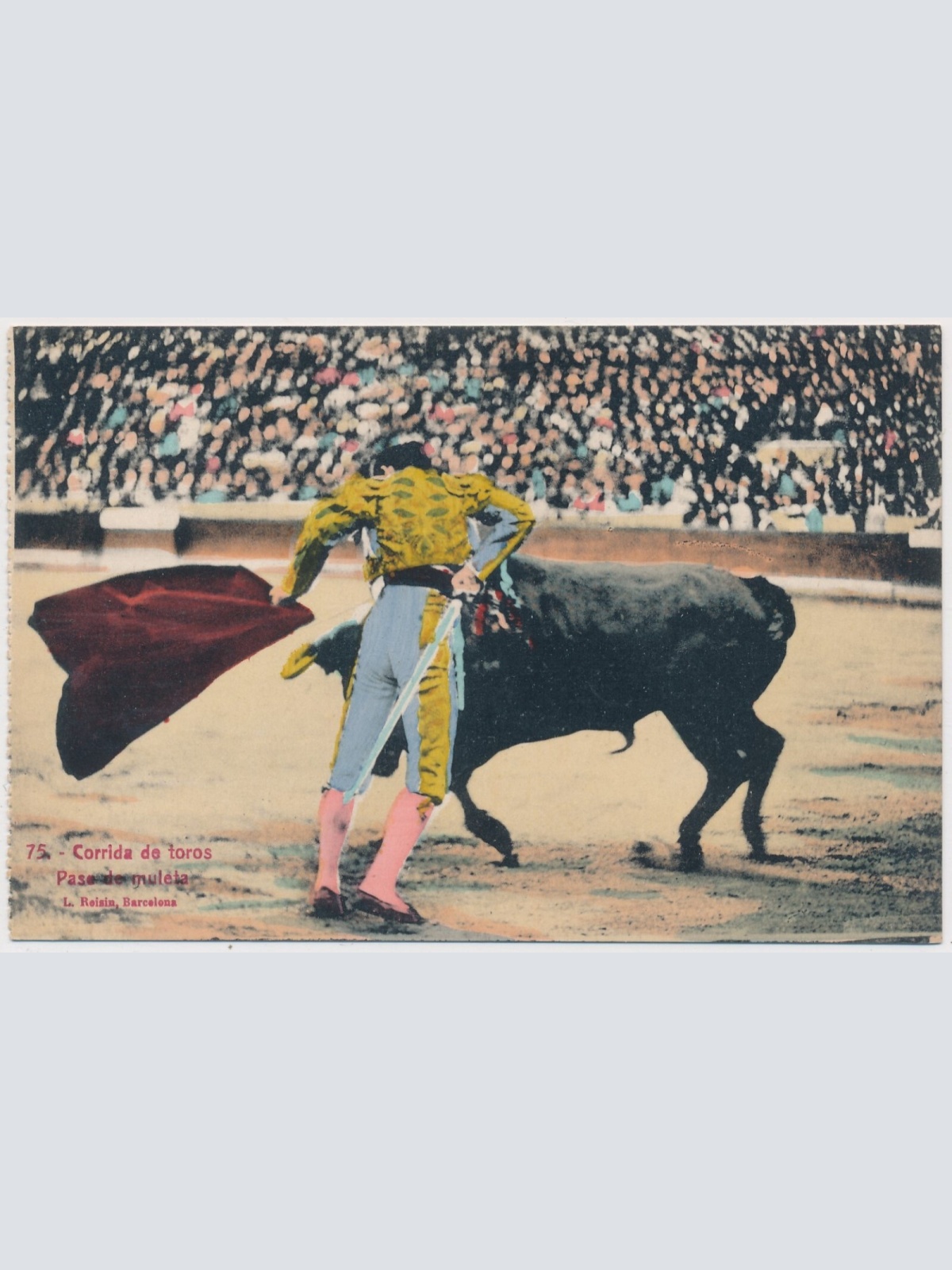 AK, Corrida de Toros, Stierkampf, Pase de muleta (S847)