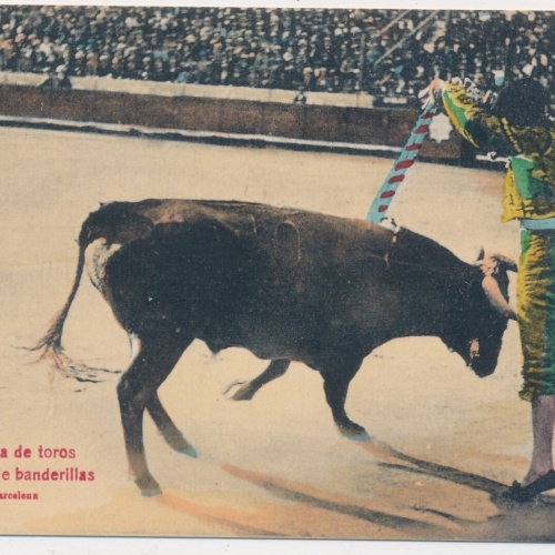 AK, Corrida de Toros, Stierkampf, Un buen par de banderillas (S831)