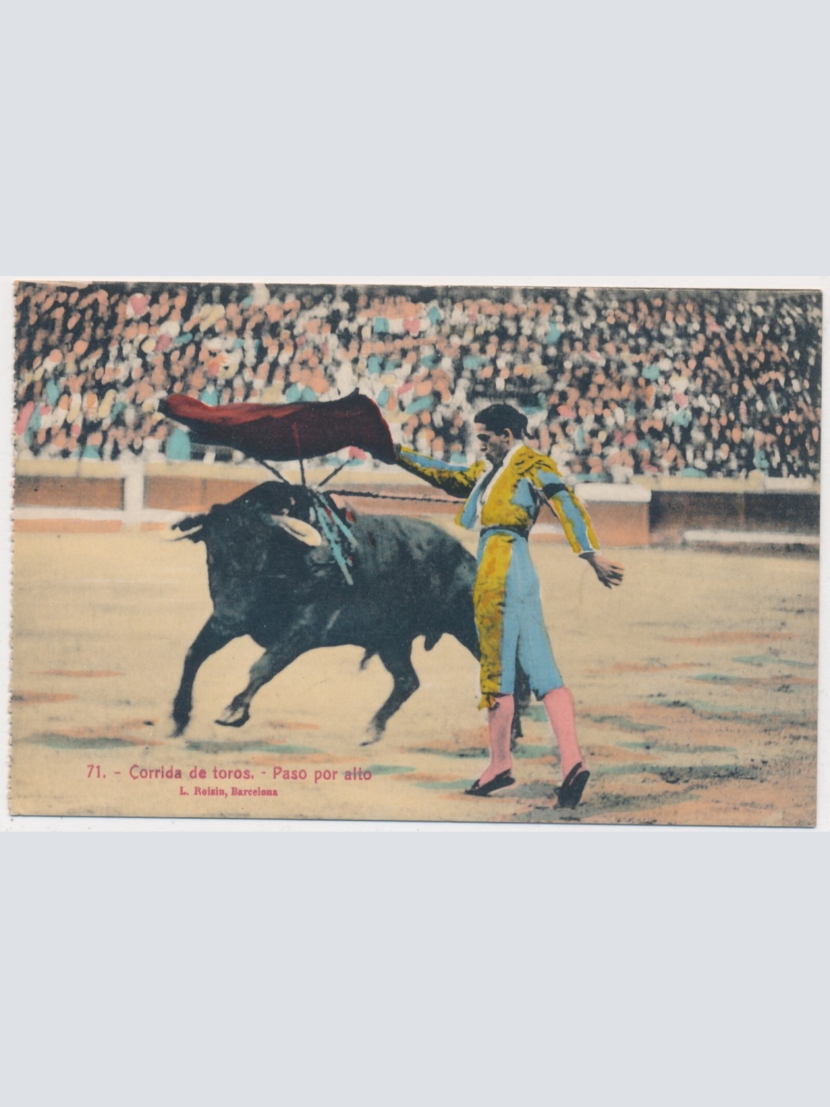AK, Corrida de Toros, Stierkampf, Paso por alto (S833)