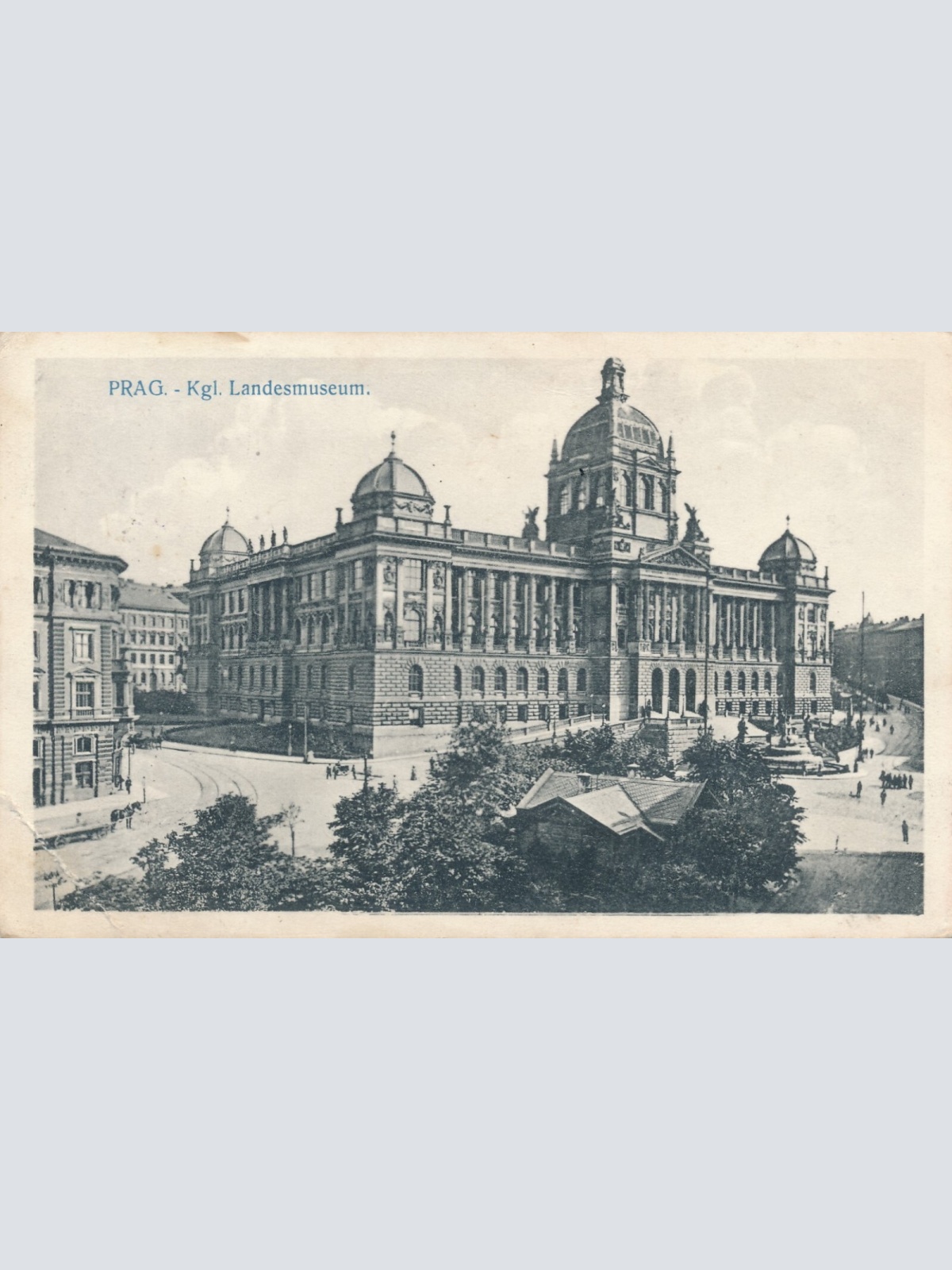 AK, Prag. - Kgl. Landesmuseum, Tschechien (S740)