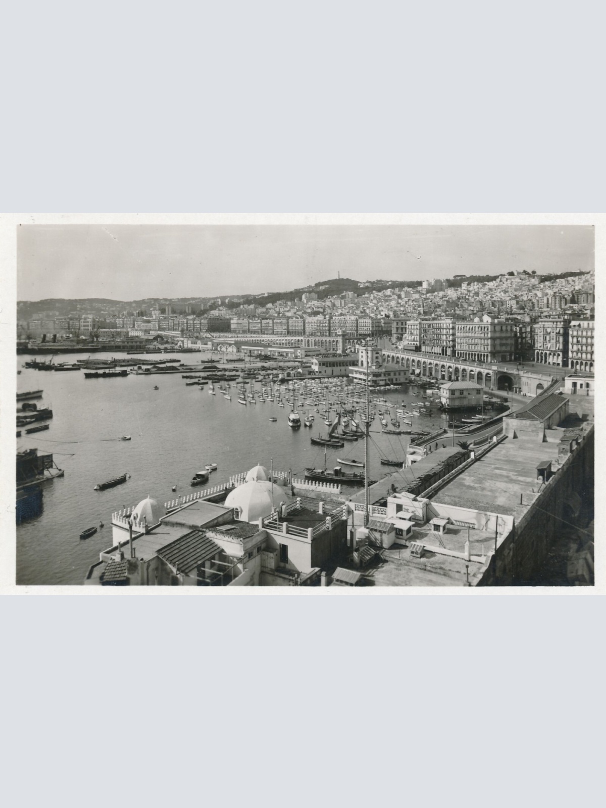 AK, Alger, Vue generale sur le port, Algerien (S665)