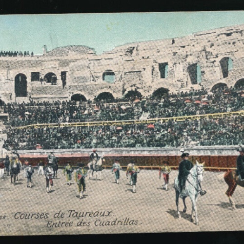 AK aus Frankreich Stierkampf - Courses de Taureaux Entree des Cuadrillas (4895)