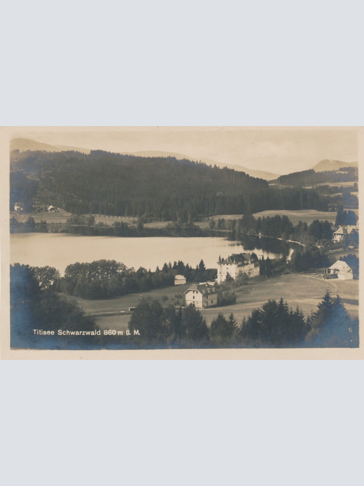 AK, Titisee Schwarzwald, Baden-Württemberg (S1007)