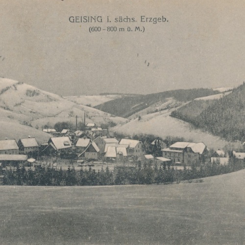 AK, Geising im sächs. Erzgeb., Sachsen (S1008)
