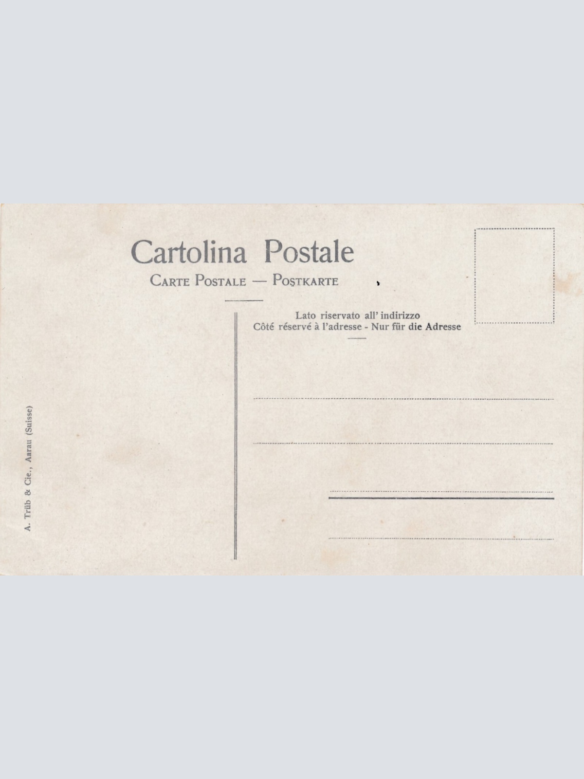 AK, Menton - Hotel Pension Magali, Frankreich (S733)