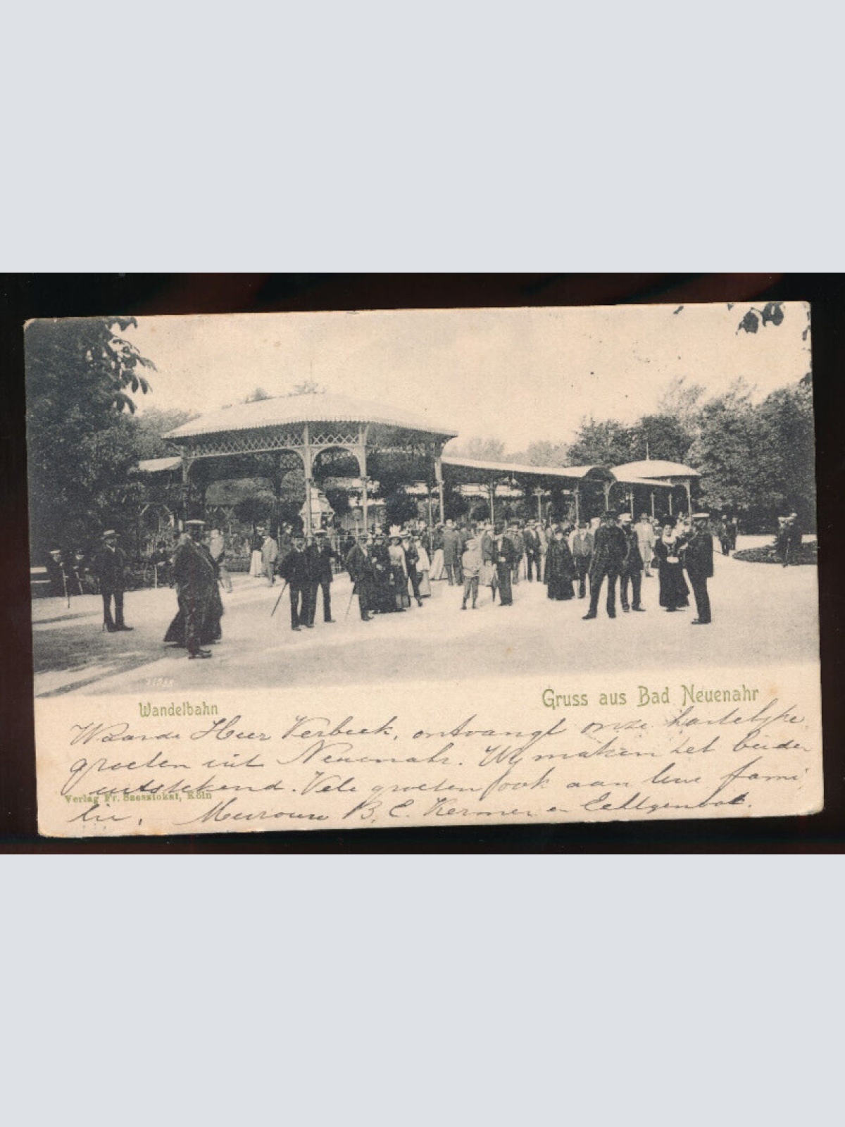 AK aus Bad Neuenahr Wandelbahn Rheinland - Pfalz (5207)