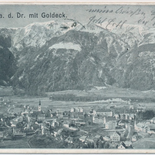 AK, Spittal an der Drau mit Goldeck, Kärnten (S735)