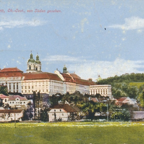 AK, St. Florian von Süden gesehen, Oberösterreich (S737)