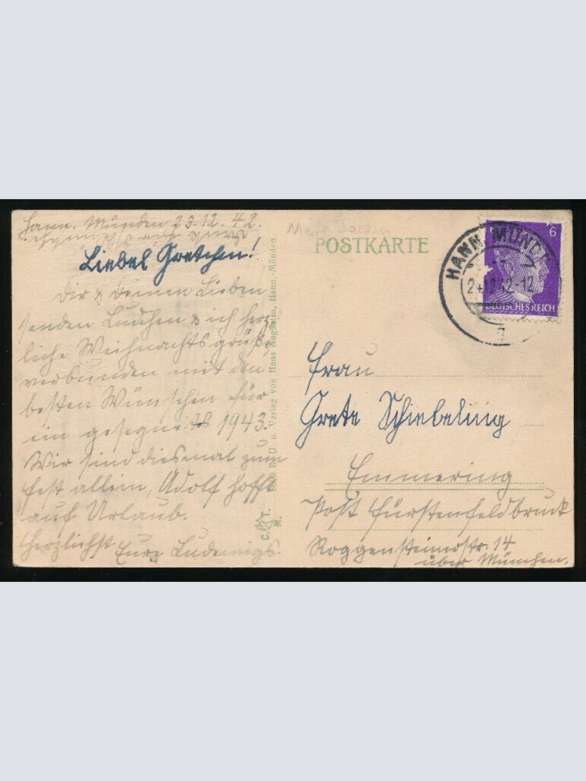 AK aus Hann - Münden Niedersachsen (5212)