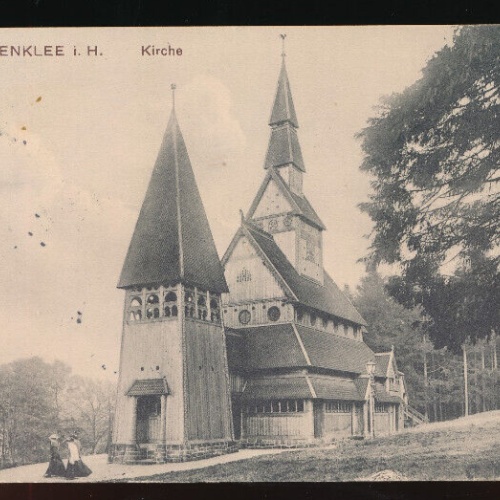 AK aus Hahnenklee mit Kirche Niedersachsen (5213)