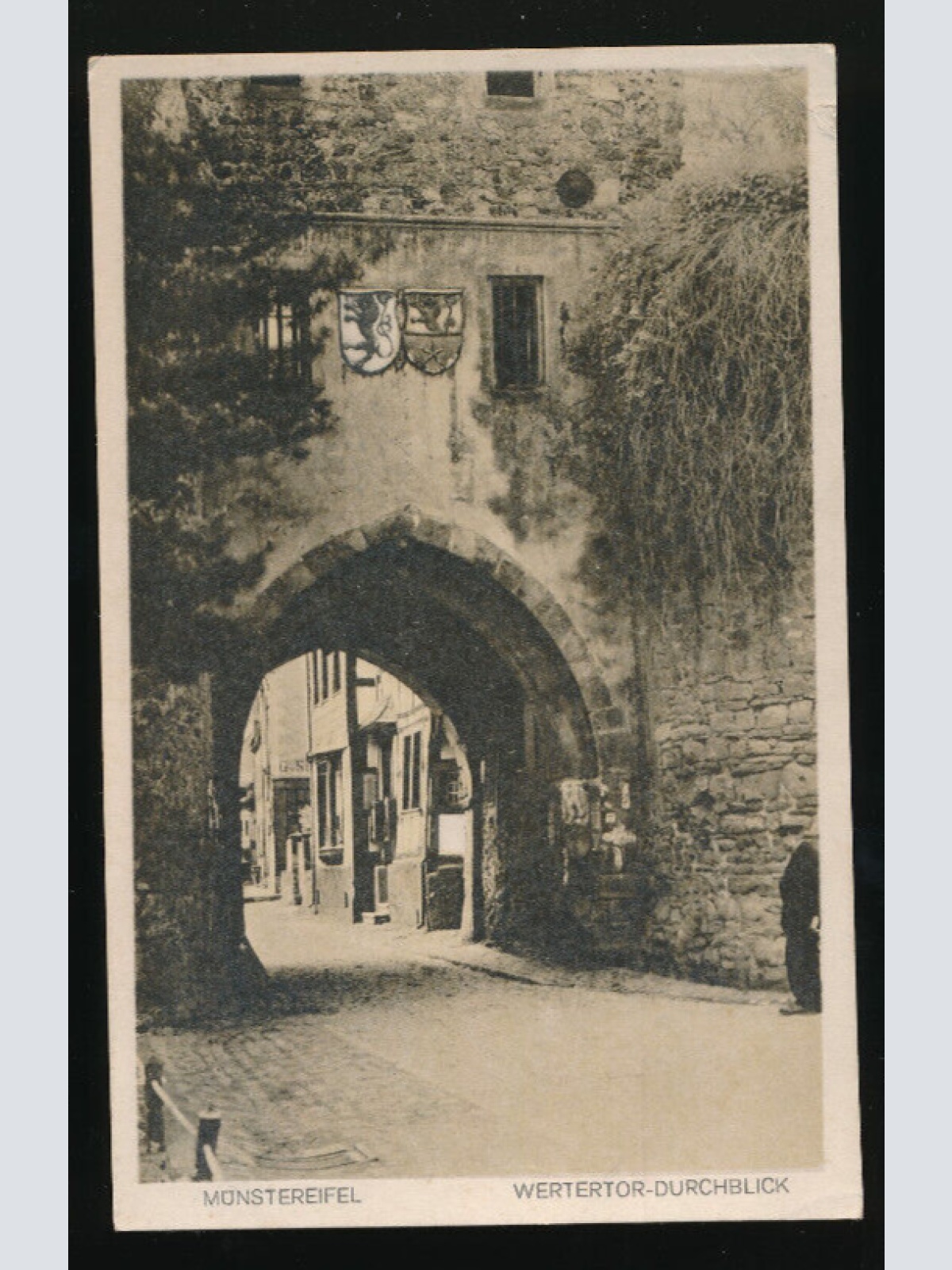 AK aus Münstereifel mit Wertertor Nordrhein - Westfalen (5216)