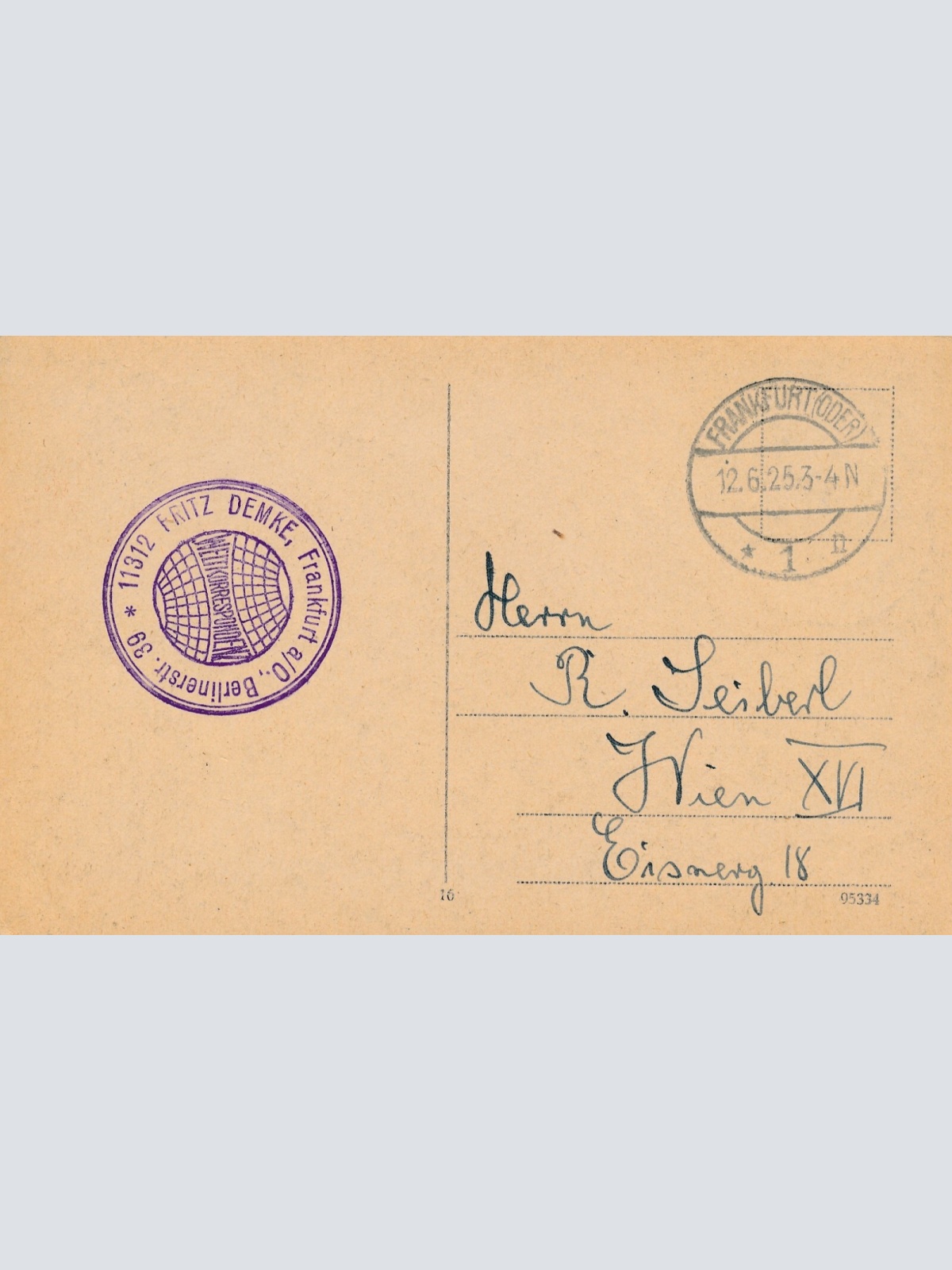 AK, Frankfurt Oder, Postamt, Brandenburg (S1022)