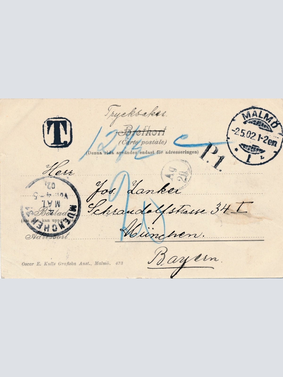 AK, Malmö, Museum, Schweden (S690)