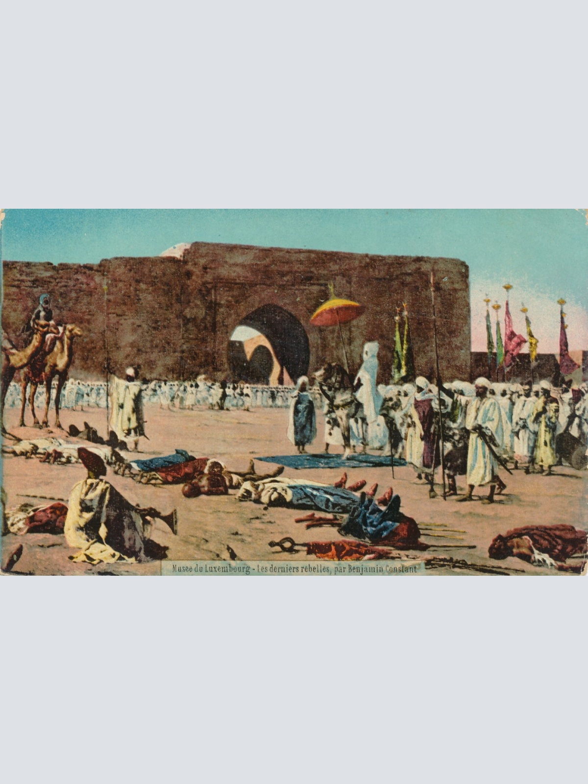 AK, Musee du Luxembourg - Les derniers rebelles, par Benjamin Constant (S671)