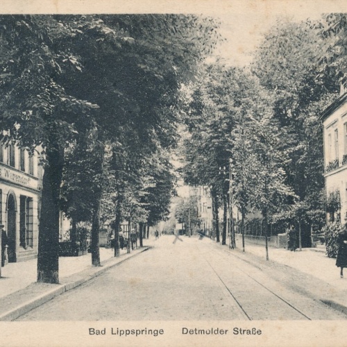 AK, Bad Lippspringe, Demolder Straße, Nordrhein-Westfalen (S983)