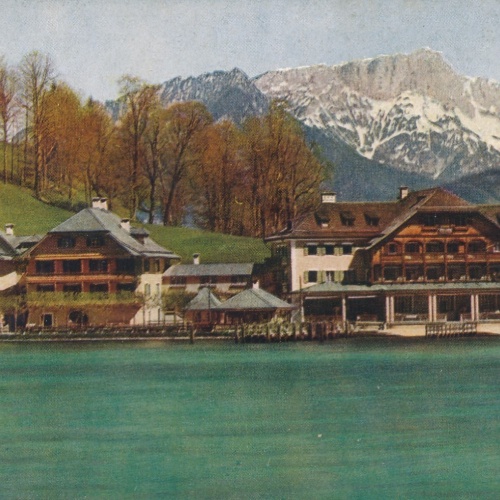AK, Hotel Schiffmeister am Königssee, Bayern (S984)