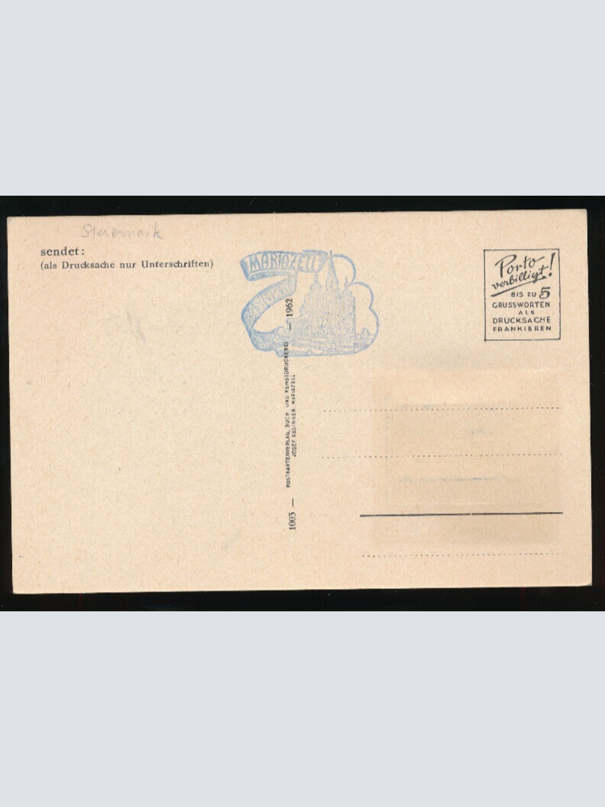 Leporello - Karte aus Mariazell Steiermark (4946)