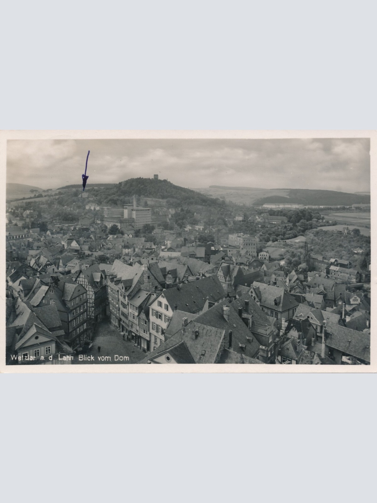AK, Wetzlar a. d. Lahn, Blick vom Dom, Hessen (S986)