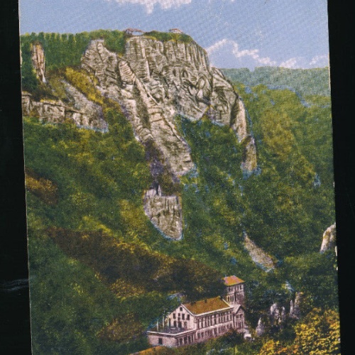 AK aus Bodental i. Harz Hotel Waldkater Sachsen Anhalt (5197)