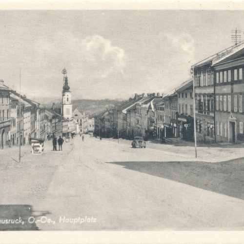 AK, Haag am Hausruck, Oberösterreich, Hauptplatz (S1055)