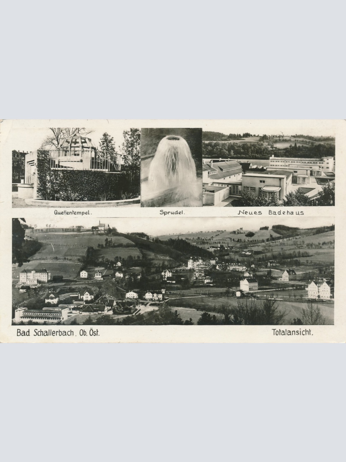 AK, Bad Schallerbach, Totalansicht, Oberösterreich (S1060)