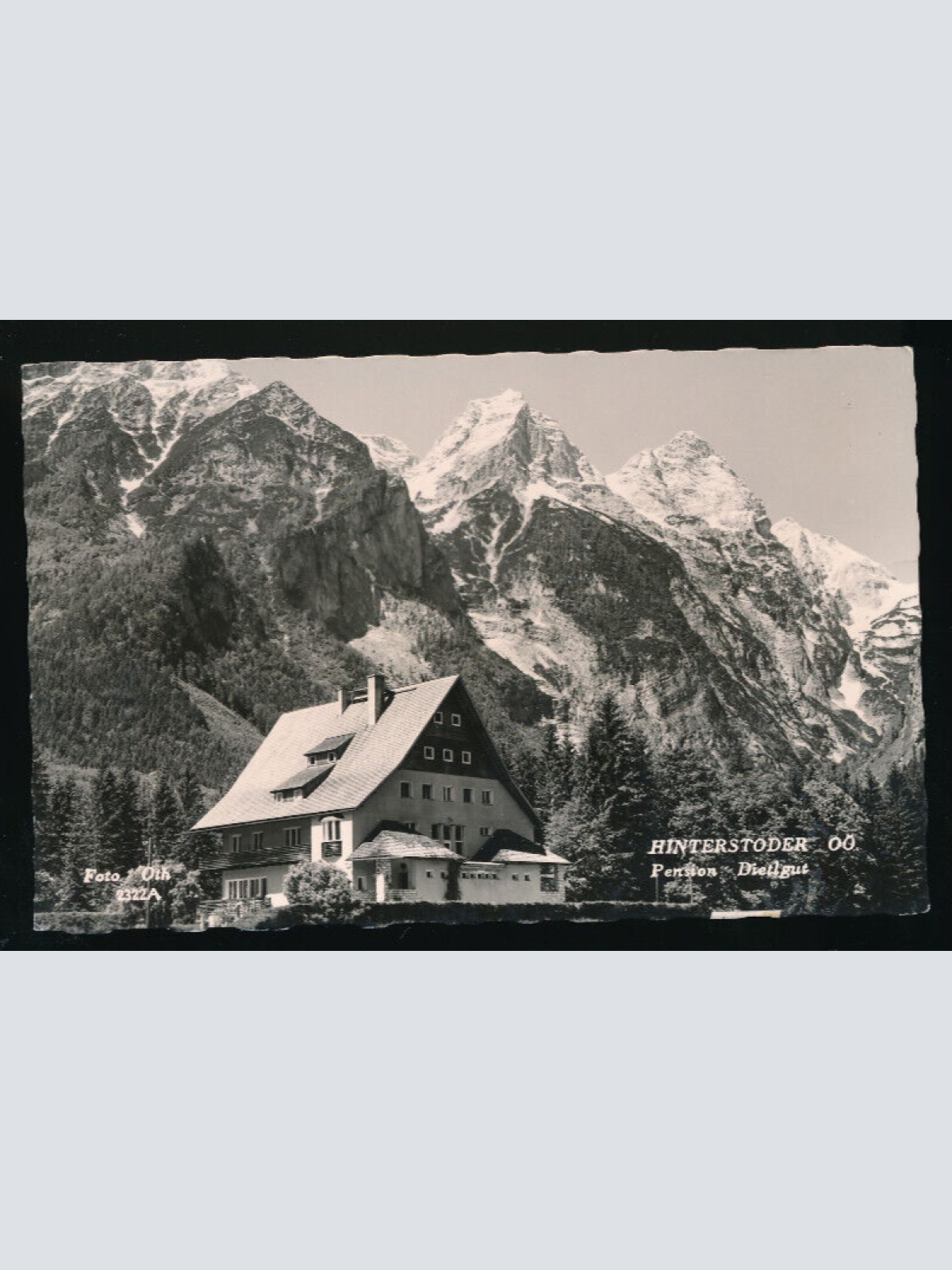 AK aus Hinterstoder mit Pension Dietlgut Oberösterreich (5250)