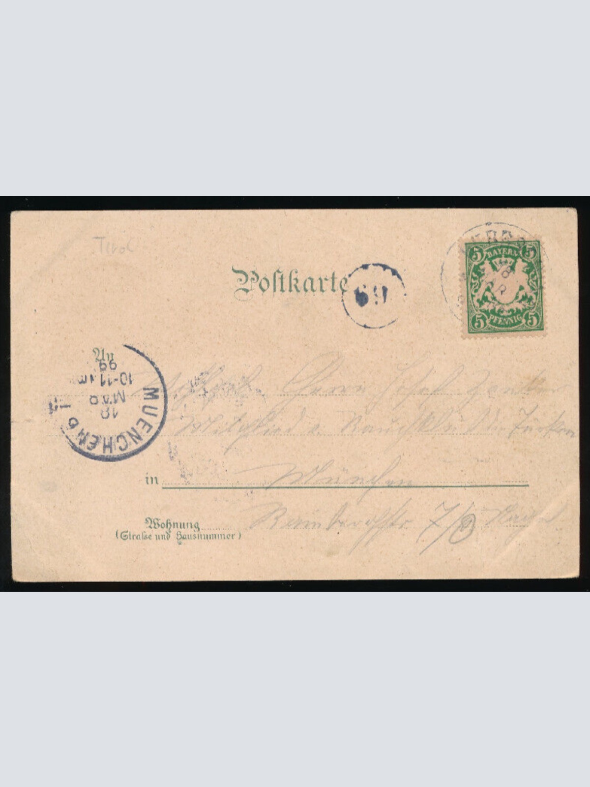 Litho - Karte gruss aus Seefeld Tirol (4625)