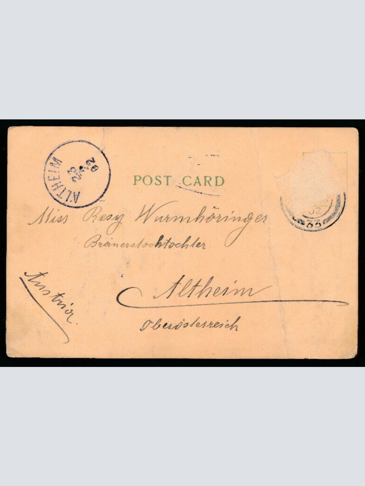 Mondschein - Karte aus London Ludgate Circus mit Leuchtenden Fenster (4939)