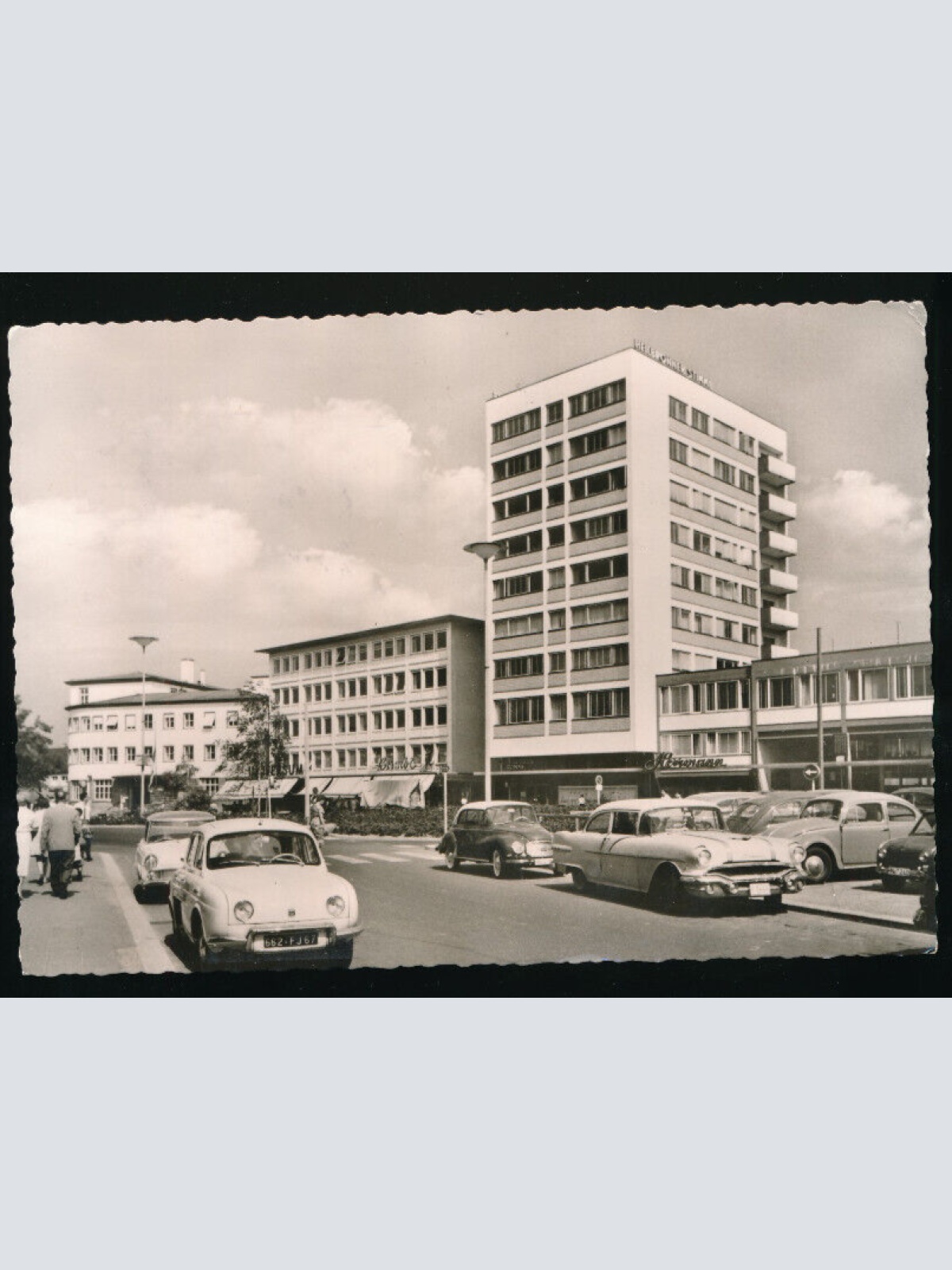 AK aus Heilbronn mit Oldtimer Alte Autos Baden - Württemberg (5170)